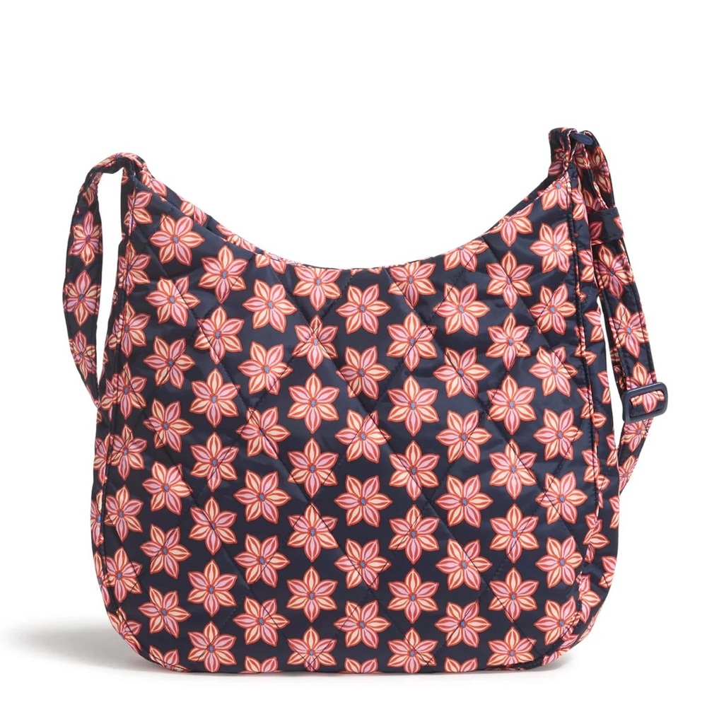 Vera Bradley Hobo Convertible Crossbody. NWT “Floral Burst”